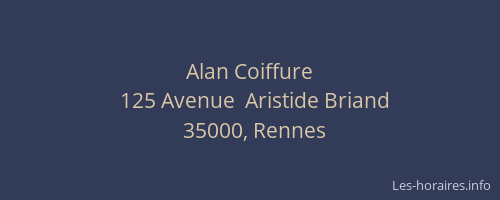 Alan Coiffure
