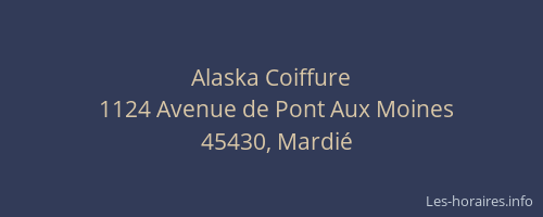 Alaska Coiffure