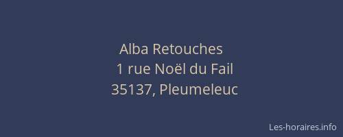 Alba Retouches