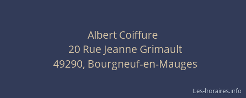 Albert Coiffure