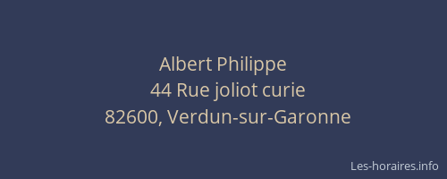 Albert Philippe