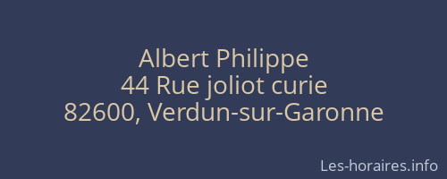 Albert Philippe
