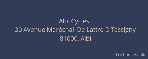 Albi Cycles