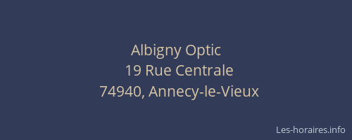 Albigny Optic