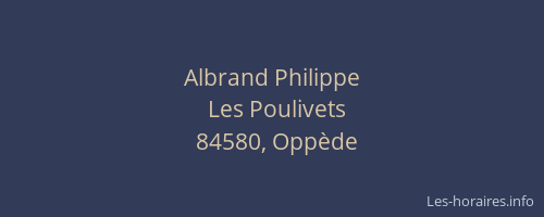 Albrand Philippe