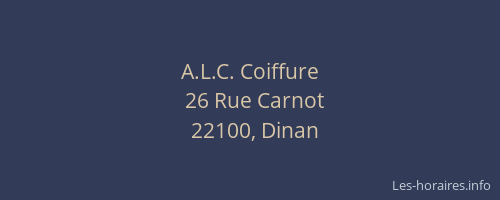A.L.C. Coiffure