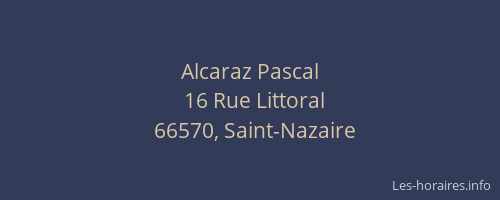 Alcaraz Pascal