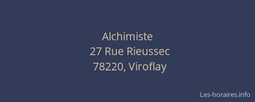 Alchimiste