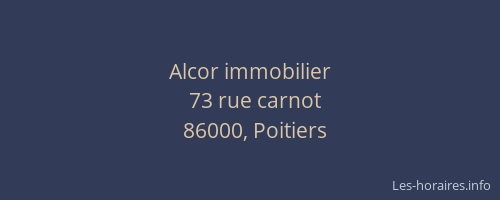 Alcor immobilier