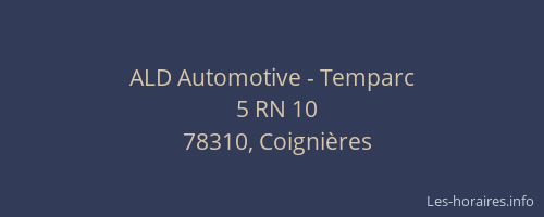 ALD Automotive - Temparc