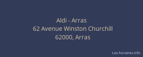 Aldi - Arras