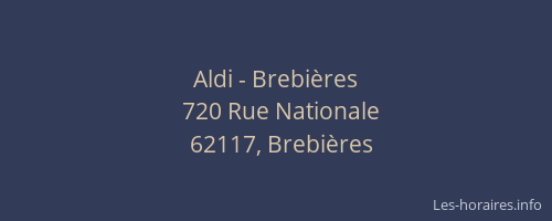 Aldi - Brebières