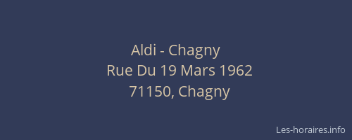 Aldi - Chagny