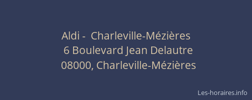 Aldi -  Charleville-Mézières