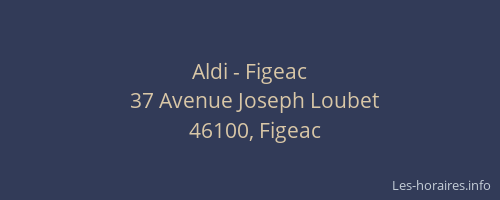 Aldi - Figeac