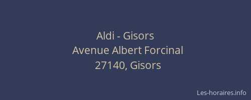 Aldi - Gisors