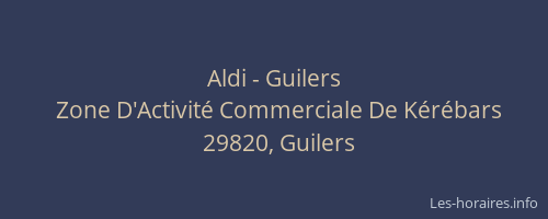 Aldi - Guilers