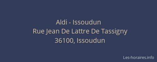 Aldi - Issoudun