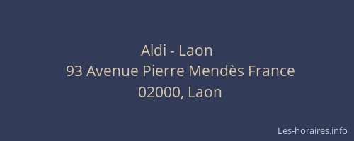 Aldi - Laon