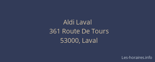 Aldi Laval