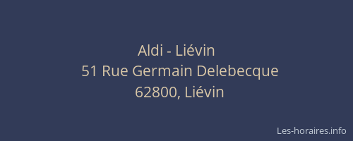 Aldi - Li&eacute;vin