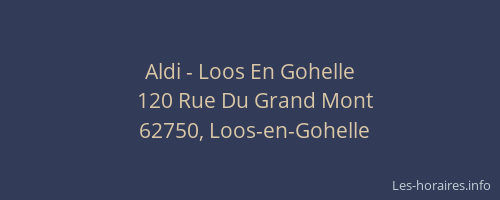 Aldi - Loos En Gohelle