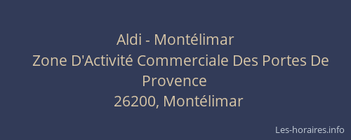 Aldi - Montélimar