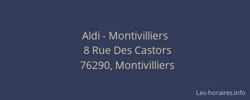 Aldi - Montivilliers