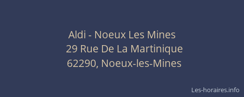 Aldi - Noeux Les Mines