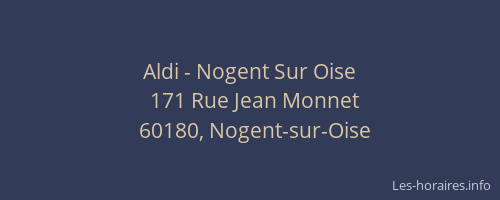 Aldi - Nogent Sur Oise