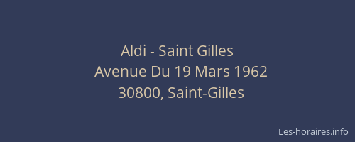 Aldi - Saint Gilles