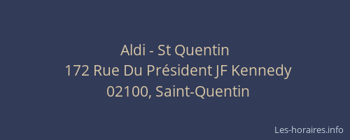 Aldi - St Quentin