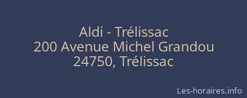 Aldi - Trélissac