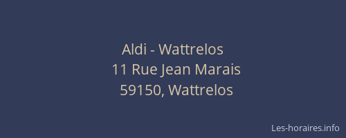 Aldi - Wattrelos