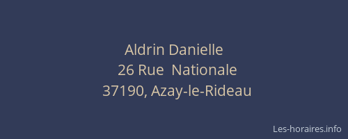 Aldrin Danielle