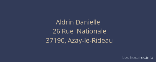 Aldrin Danielle