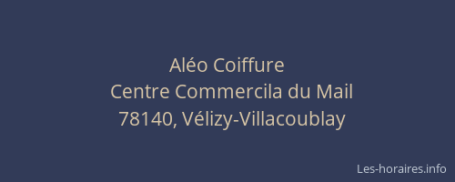 Al&eacute;o Coiffure