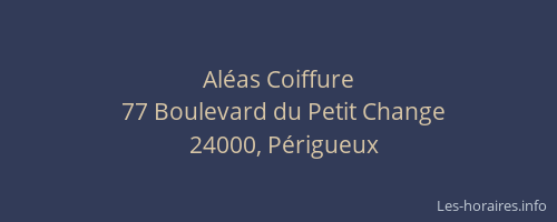 Aléas Coiffure