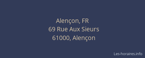 Alençon, FR