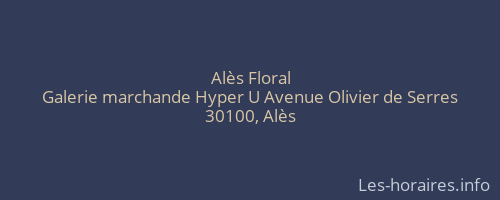 Alès Floral