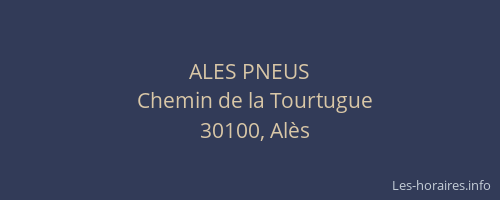 ALES PNEUS