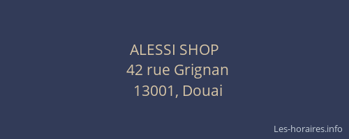 ALESSI SHOP