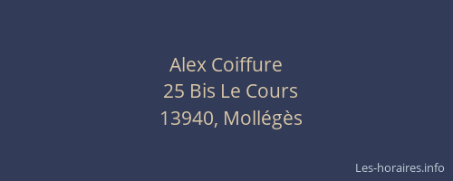 Alex Coiffure