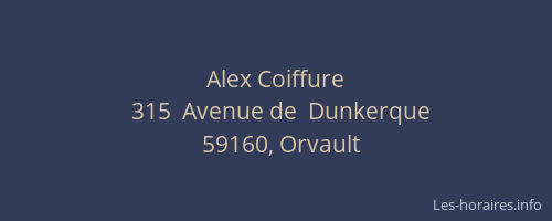 Alex Coiffure