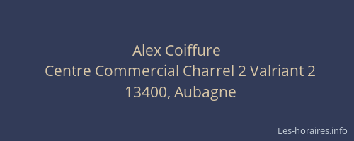 Alex Coiffure