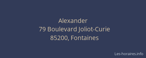 Alexander