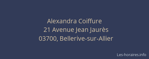 Alexandra Coiffure