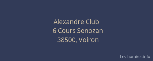 Alexandre Club