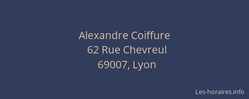 Alexandre Coiffure