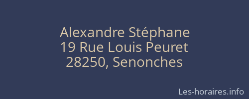 Alexandre Stéphane